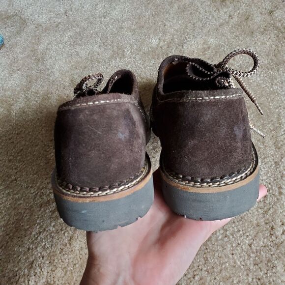 TOAST Spieth & Wensky Brown Leather Tie Loafer Size 40 - Picture 5 of 13